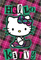 74159 Блокнот Hello Kitty-3, формат А7, размер 65*98 мм, клетка, 40 листов на скрепке, блок-офсет, целлюлозный картон 200 гр/м2е 1488595896