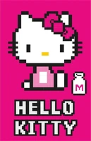 75233 Блокнот Hello Kitty-4, формат А7, размер 65*98 мм, клетка, 40 листов на скрепке, блок-офсет, целлюлозный картон 200 гр/м2е 141863222
