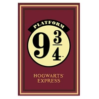 77277 Блокнот Гарри Поттер, формат А7, размер 65*98 мм, клетка, 40 листов на скрепке, блок-офсет, целлюлозный картон 200 гр/м2е 703055203