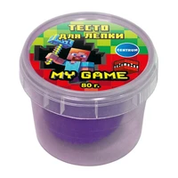 77963 Тесто для лепки My Game, цвет фиолетовый, 80 грамм 2062276583