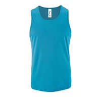 Майка мужская Sporty TT Men, ярко-бирюзовая 711046499