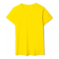Футболка женская T-bolka Lady, желтая 758414600