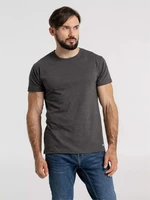 Футболка унисекс Firm Wear, черный меланж 1378163457