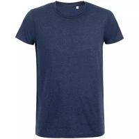 Футболка мужская Regent Fit 150, синий меланж 1858695463