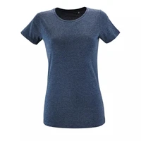 Футболка женская Regent Fit Women, синий меланж 555167079