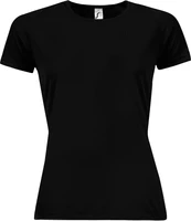 Футболка женская Sporty Women 140, черная 1029953311