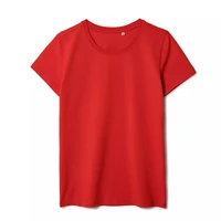 Футболка женская T-bolka Stretch Lady, красная 1145061265