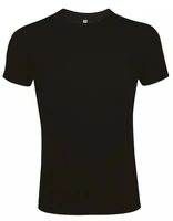 Футболка мужская приталенная Imperial Fit 190, черная 1389770613