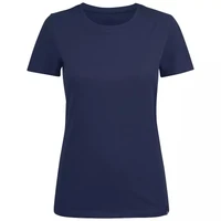 Футболка женская Ladies American U, темно-синяя 1034276068