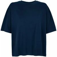 Футболка оверсайз женская Boxy Women, темно-синяя 1284171118