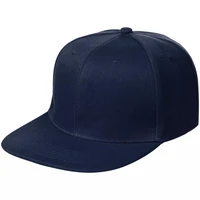 Бейсболка Snapback с прямым козырьком, темно-синяя 993094204