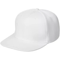 Бейсболка Snapback с прямым козырьком, белая 261961551