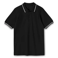Рубашка поло Virma Stripes, черная 1011266377
