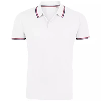 Рубашка поло мужская Prestige Men, белая 1347322106