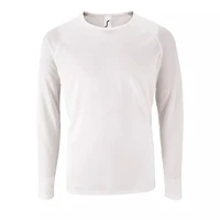 Футболка с длинным рукавом Sporty LSL Men, белая 973657929