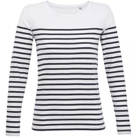 Футболка женская с длинным рукавом Matelot LSL Women, белая с синим 583115436