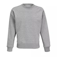 Свитшот унисекс Authentic, серый меланж 179424716