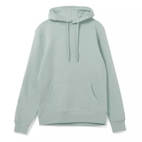 Толстовка с капюшоном унисекс Hoodie, серо-зеленая 1087427819