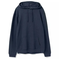 Толстовка с капюшоном унисекс Hoodie, синий меланж 1919261320