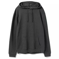 Толстовка с капюшоном унисекс Hoodie, серый меланж (антрацит) 1667047584