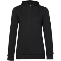 Толстовка с капюшоном женская Hoodie, черная 471895097