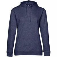 Толстовка с капюшоном женская Hoodie, синий меланж 157924251