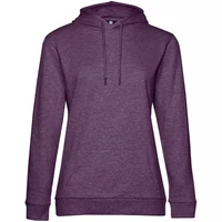 Толстовка с капюшоном женская Hoodie, фиолетовый меланж 917813594