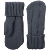 Варежки Knit Beat, темно-серые 716946257