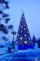Green Trees Высотная Уличная Сосна Альпийская 7.0 м. хвоя леска - СА-700Л 1638849622