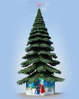Green Trees Высотная Уличная Ель Таежная премиум 19.0 м. хвоя пленка - ЕТП-1900П 1427795793