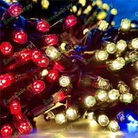 Комплект освещения на Елку 4 м. Премиум Красный/Теплый 1000 led ЕлкаСайт 755652226