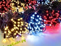 Комплект освещения на Елку 5 м. Премиум Красный/Белый/Теплый 1600 led ЕлкаСайт 1975194534
