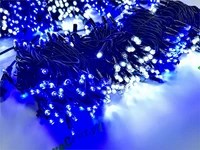 Комплект освещения на Елку 5 м. Премиум Синий/Белый 1600 led ЕлкаСайт 709690233
