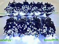 Комплект освещения на Елку 6 м. Классик Белый 1100 led ЕлкаСайт 857829961
