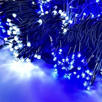 Комплект освещения на Елку 7 м. Премиум Синий/Белый 3000 led ЕлкаСайт 1082223400