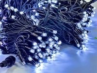 Комплект освещения на Елку 8 м. Премиум Белый 4400 led ЕлкаСайт 1082843533