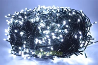 Гирлянда Нить Клип Лайт 60м. 600 белых диодов, зеленый пвх - 602-LED600W IP44 LEON LED (LIGHT) 1748066671