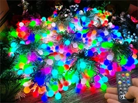 Гирлянда нить уличная 90 м. 720 диодов SMART RGB (шар 2,3 см.), пульт, белый каучук, IP65 - 90-Q525B CEIMAR 1435180700
