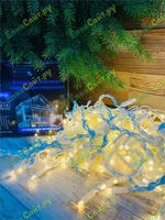 Светодиодная бахрома уличная 5x0.6м. 220 теплых диодов статика, белый каучук, IP65 - IP-B2204565ww CEIMAR 1311032326