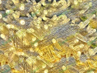 Гирлянда нить уличная 50м. 500 теплых диодов статика, прозрачный силикон, 24V, IP65 - 50-205-519Tww CEIMAR 83927672