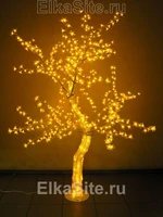 Светодиодное дерево Сакура 1.8 м., 776 желтых диодов с акриловым стволом - GD SHU18 Y Golden Dragon 1726685486