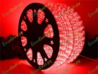 Дюралайт 13 мм. круглый 3600/2 светодиодов, цвет красный 100м. 24V - GR-RL-R2W-LED-R-24V МДМ+ 748169369