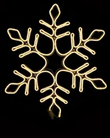 Светодиодная снежинка 57см. (гибкий Neon SMD теплый, статика) - 9212-57ww Winner Light 1216455463