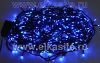 Гирлянда нить 20.0м. 300 синих диодов, черный пвх - LN-300L-BL-BK LEON LED (LIGHT) 778082329