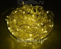 Гирлянда нить 7.5м. 100 теплых диодов, прозрачный пвх - LN-100L-WW LEON LED (LIGHT) 1643159169