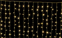 Светодиодный занавес 3x2.5м. 500 теплых диодов, прозрачный пвх - 2503 WW LEON LED (LIGHT) 1151180725