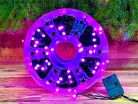 Гирлянда нить 50.0м. 240 розовых диодов, контроллер, черный пвх - CMR-60240P CEIMAR 1188042732