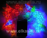 Гирлянда разноцветные Елочки 36 диодов 3,5м. - GD LXD-02-RGB 1058296104