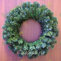 Венок новогодний 2 (d=35см.) хвоя тёмно-зелёная - ВН-2 419422532