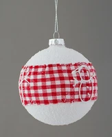 Новогодний Шар "Fabric елочка" 8 см. - арт.: 302-368-2 775421904